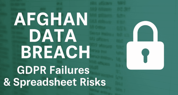 Data breach illustration – Afghan and UK personnel records exposed