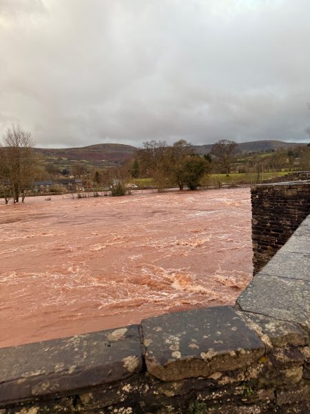 River shortly before the bridge closure Resilience lessons from a windy weekend